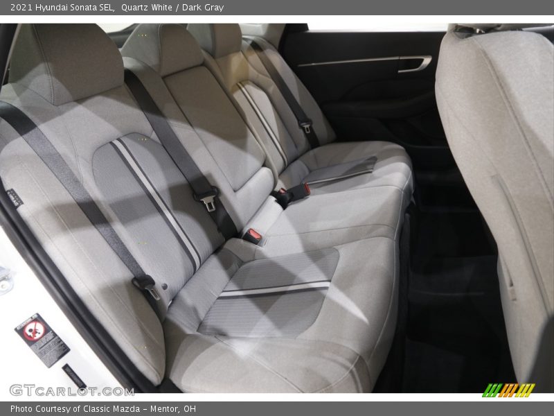Quartz White / Dark Gray 2021 Hyundai Sonata SEL