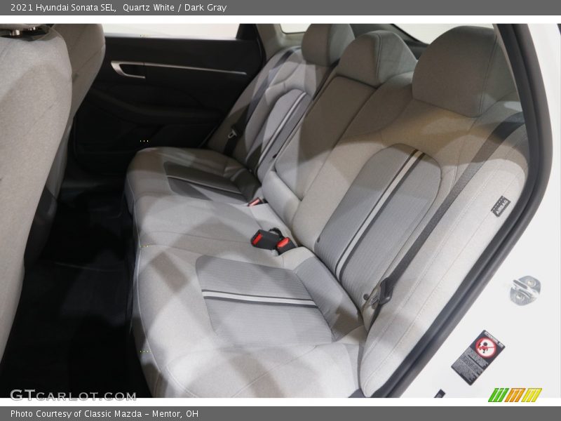 Quartz White / Dark Gray 2021 Hyundai Sonata SEL
