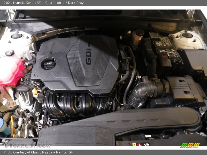Quartz White / Dark Gray 2021 Hyundai Sonata SEL