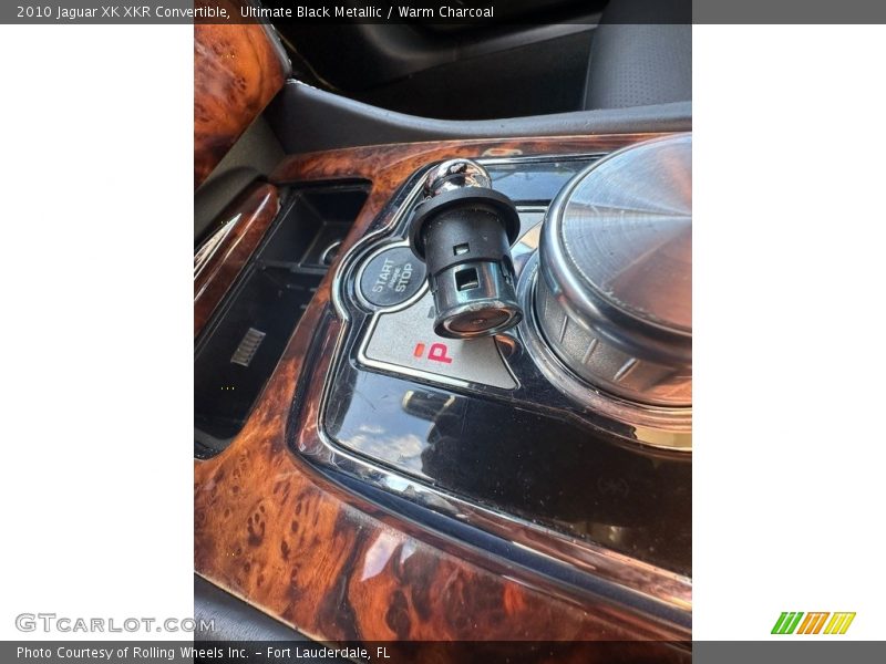 Ultimate Black Metallic / Warm Charcoal 2010 Jaguar XK XKR Convertible