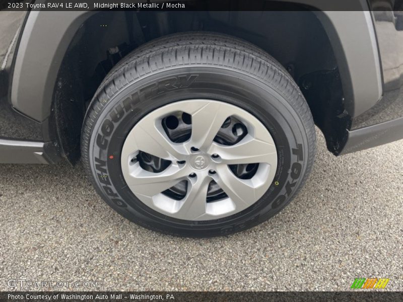 Midnight Black Metallic / Mocha 2023 Toyota RAV4 LE AWD
