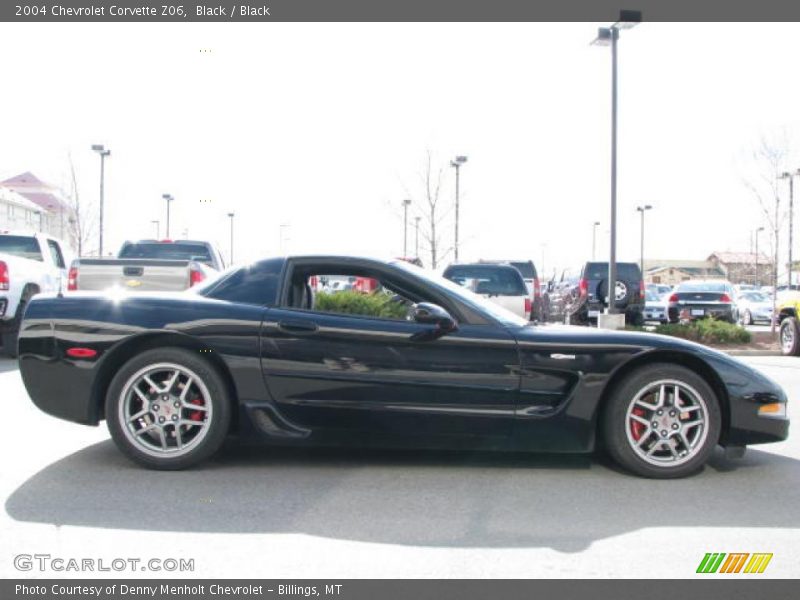 Black / Black 2004 Chevrolet Corvette Z06