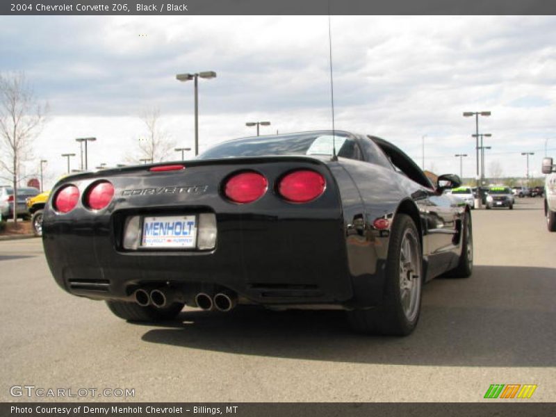 Black / Black 2004 Chevrolet Corvette Z06