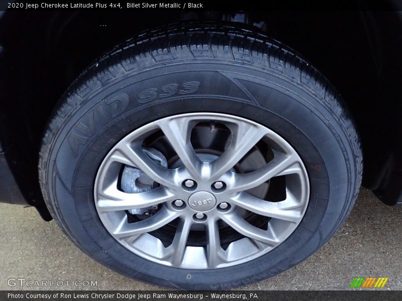 Billet Silver Metallic / Black 2020 Jeep Cherokee Latitude Plus 4x4