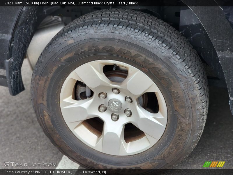 Diamond Black Crystal Pearl / Black 2021 Ram 1500 Big Horn Quad Cab 4x4