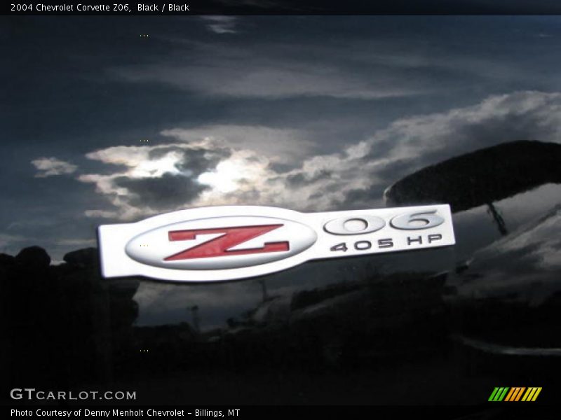 Black / Black 2004 Chevrolet Corvette Z06