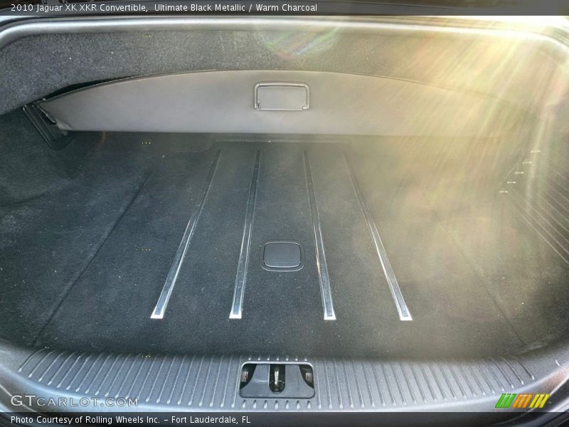 Ultimate Black Metallic / Warm Charcoal 2010 Jaguar XK XKR Convertible