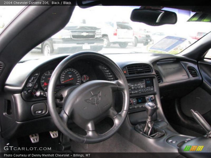 Black / Black 2004 Chevrolet Corvette Z06