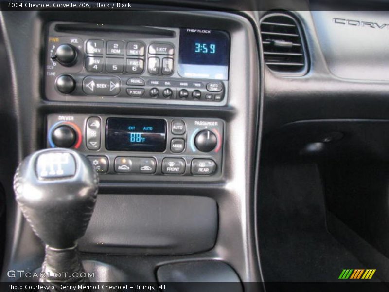 Black / Black 2004 Chevrolet Corvette Z06