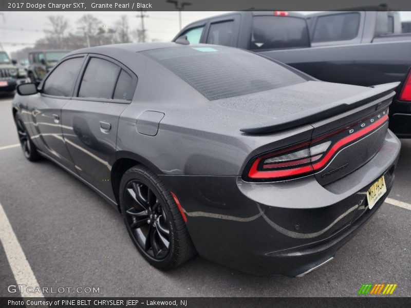 Granite Pearl / Black 2017 Dodge Charger SXT