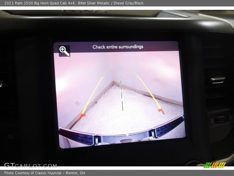 Billet Silver Metallic / Diesel Gray/Black 2021 Ram 1500 Big Horn Quad Cab 4x4