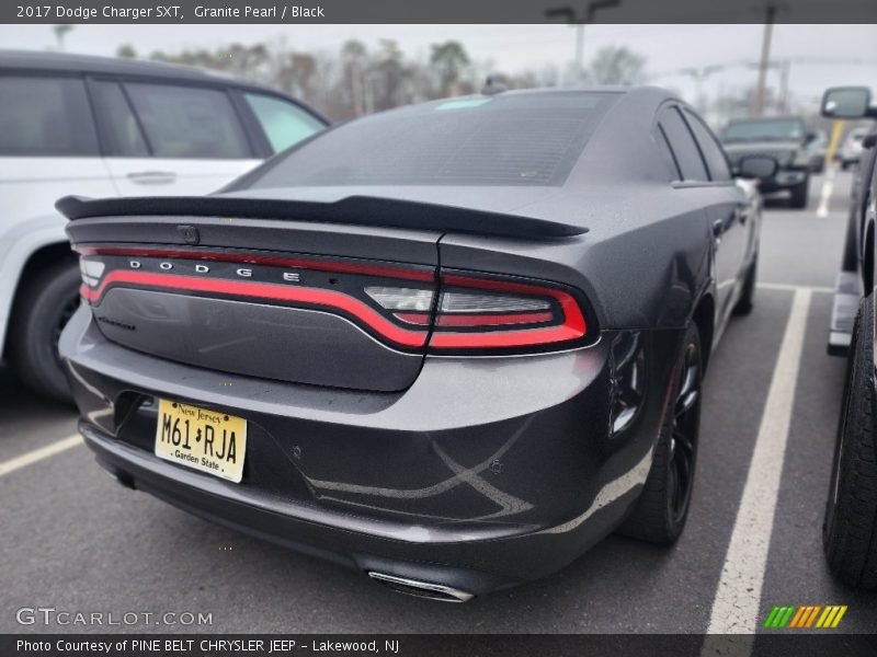 Granite Pearl / Black 2017 Dodge Charger SXT
