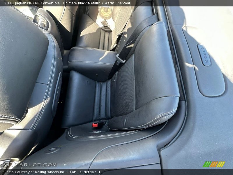 Ultimate Black Metallic / Warm Charcoal 2010 Jaguar XK XKR Convertible