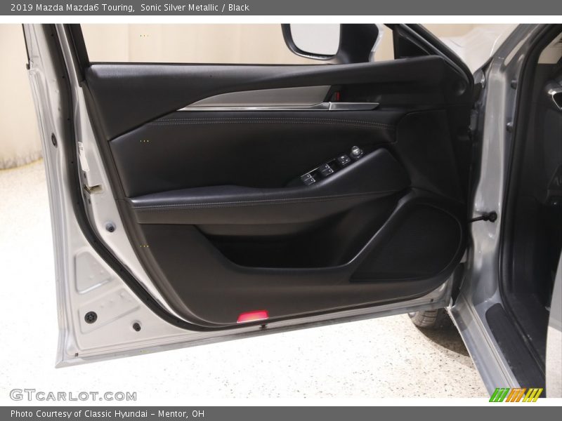 Sonic Silver Metallic / Black 2019 Mazda Mazda6 Touring