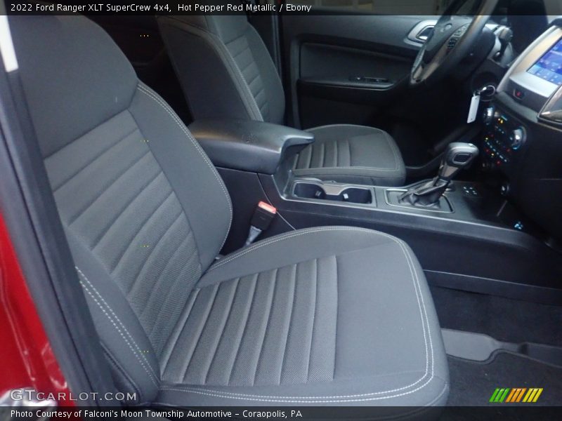 Hot Pepper Red Metallic / Ebony 2022 Ford Ranger XLT SuperCrew 4x4