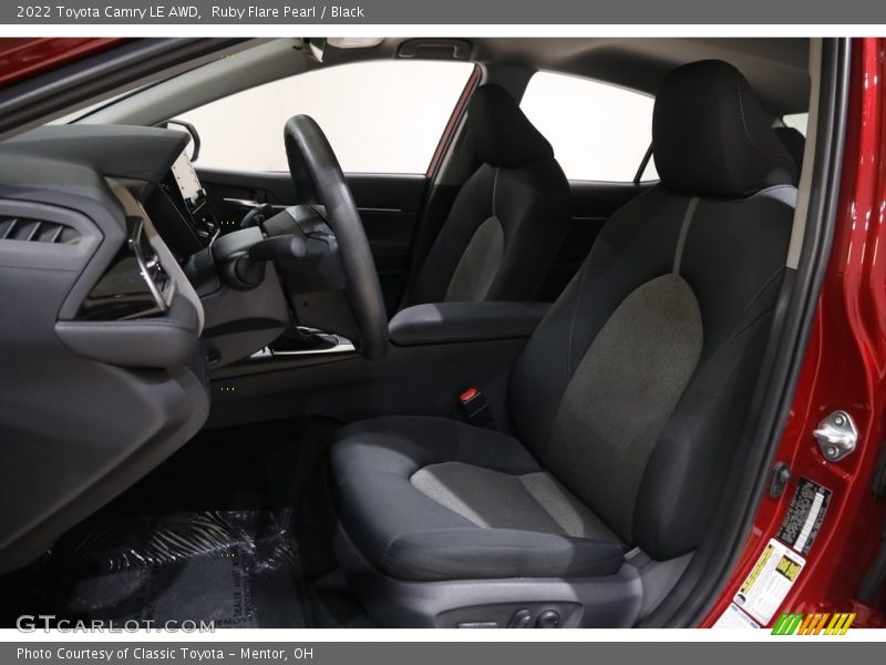 Ruby Flare Pearl / Black 2022 Toyota Camry LE AWD
