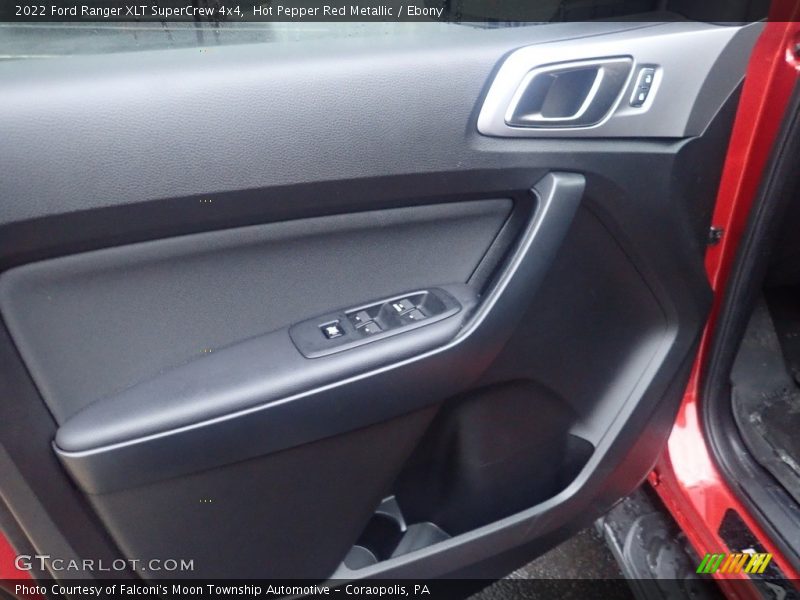 Hot Pepper Red Metallic / Ebony 2022 Ford Ranger XLT SuperCrew 4x4