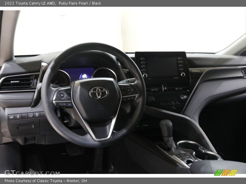 Ruby Flare Pearl / Black 2022 Toyota Camry LE AWD
