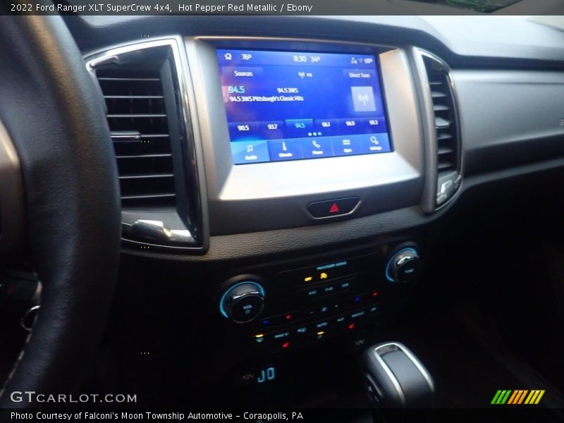 Hot Pepper Red Metallic / Ebony 2022 Ford Ranger XLT SuperCrew 4x4