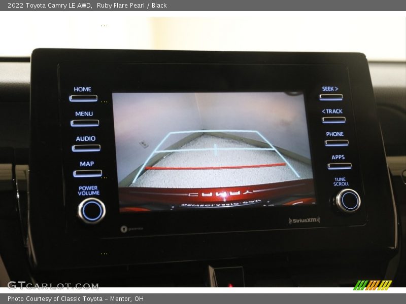 Ruby Flare Pearl / Black 2022 Toyota Camry LE AWD