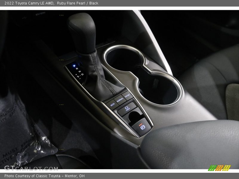 Ruby Flare Pearl / Black 2022 Toyota Camry LE AWD