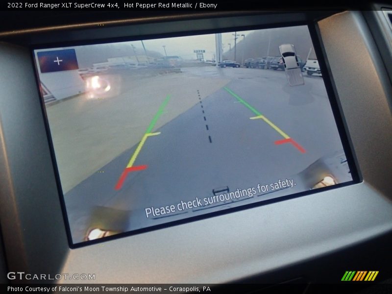 Hot Pepper Red Metallic / Ebony 2022 Ford Ranger XLT SuperCrew 4x4