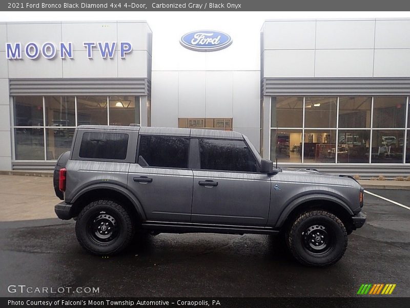 Carbonized Gray / Black Onyx 2021 Ford Bronco Black Diamond 4x4 4-Door