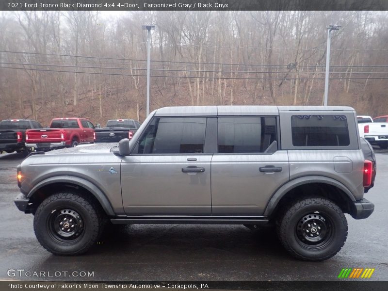  2021 Bronco Black Diamond 4x4 4-Door Carbonized Gray