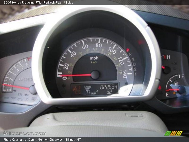 Redrock Pearl / Beige 2006 Honda Ridgeline RTL