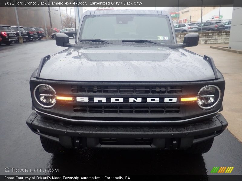 Carbonized Gray / Black Onyx 2021 Ford Bronco Black Diamond 4x4 4-Door