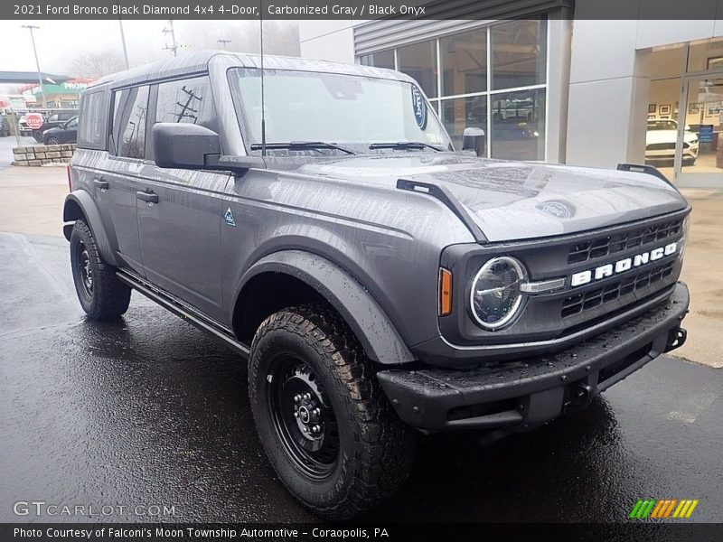  2021 Bronco Black Diamond 4x4 4-Door Carbonized Gray