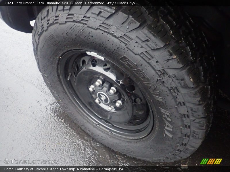 Carbonized Gray / Black Onyx 2021 Ford Bronco Black Diamond 4x4 4-Door