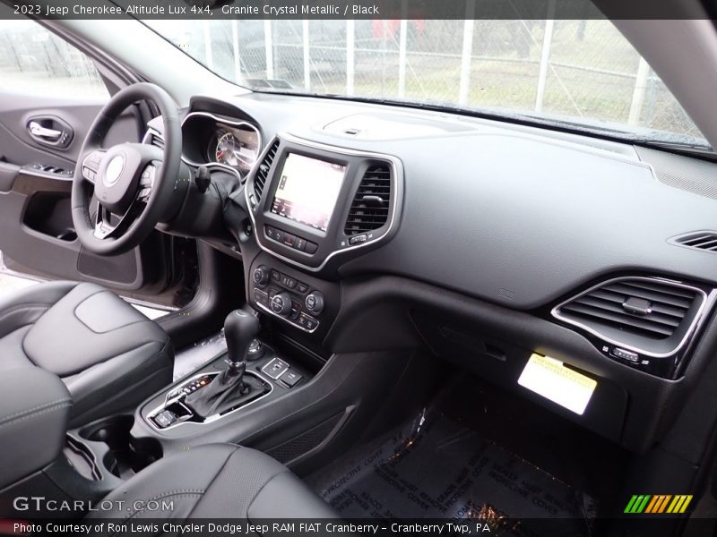 Granite Crystal Metallic / Black 2023 Jeep Cherokee Altitude Lux 4x4