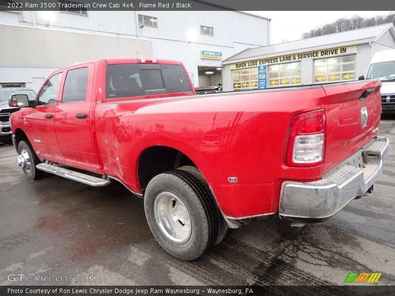 Flame Red / Black 2022 Ram 3500 Tradesman Crew Cab 4x4