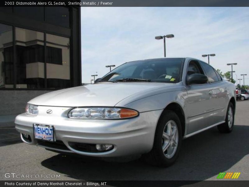 Sterling Metallic / Pewter 2003 Oldsmobile Alero GL Sedan