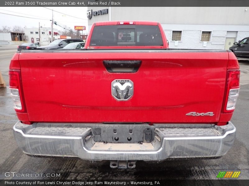 Flame Red / Black 2022 Ram 3500 Tradesman Crew Cab 4x4