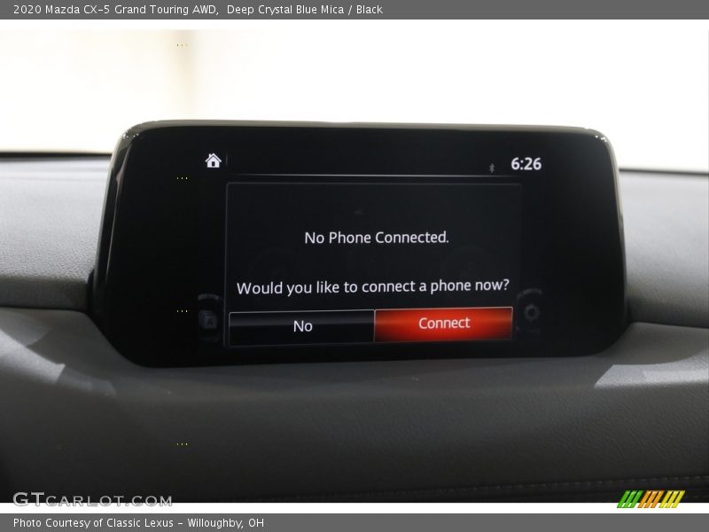 Deep Crystal Blue Mica / Black 2020 Mazda CX-5 Grand Touring AWD