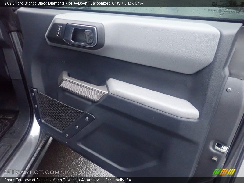 Door Panel of 2021 Bronco Black Diamond 4x4 4-Door
