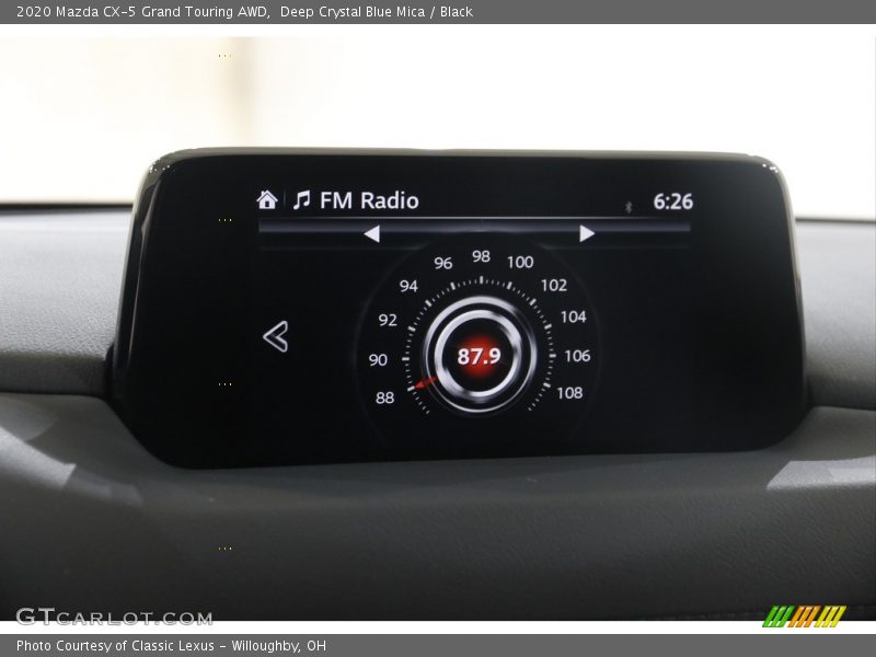 Deep Crystal Blue Mica / Black 2020 Mazda CX-5 Grand Touring AWD