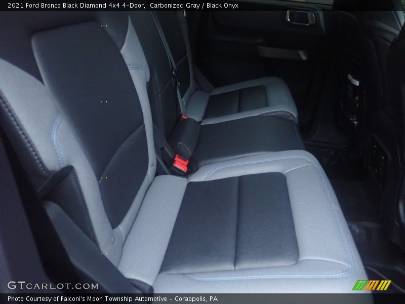 Rear Seat of 2021 Bronco Black Diamond 4x4 4-Door