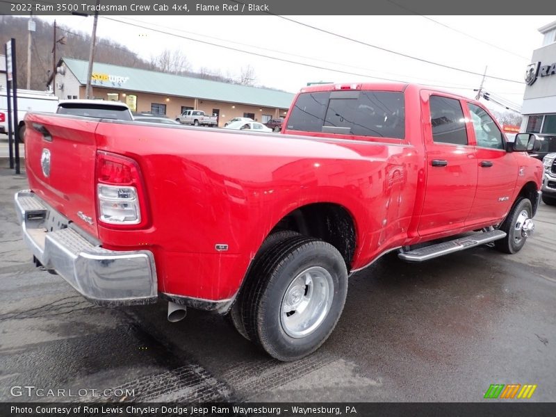 Flame Red / Black 2022 Ram 3500 Tradesman Crew Cab 4x4