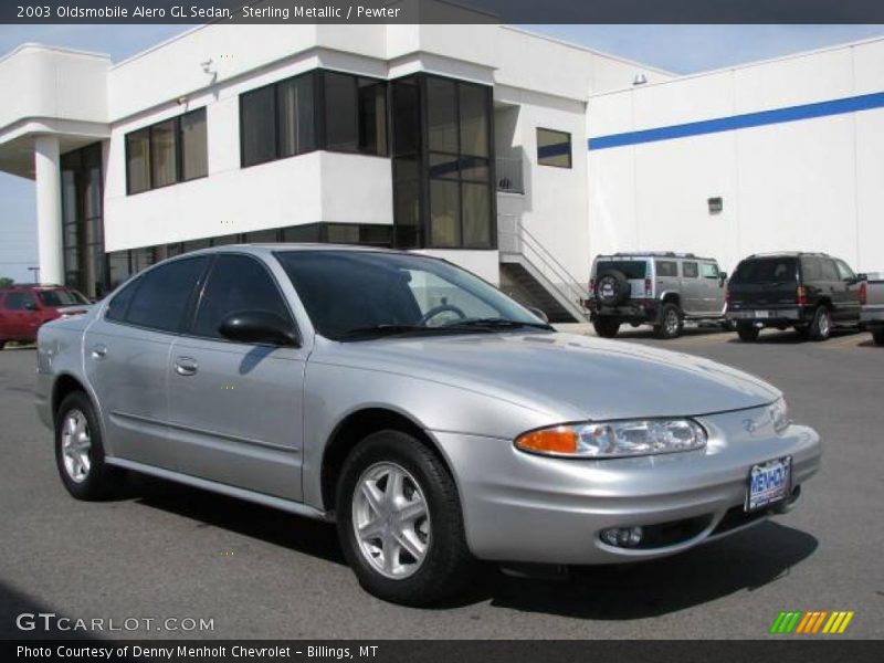 Sterling Metallic / Pewter 2003 Oldsmobile Alero GL Sedan