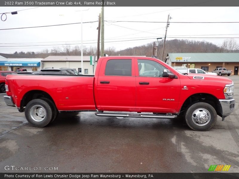 Flame Red / Black 2022 Ram 3500 Tradesman Crew Cab 4x4