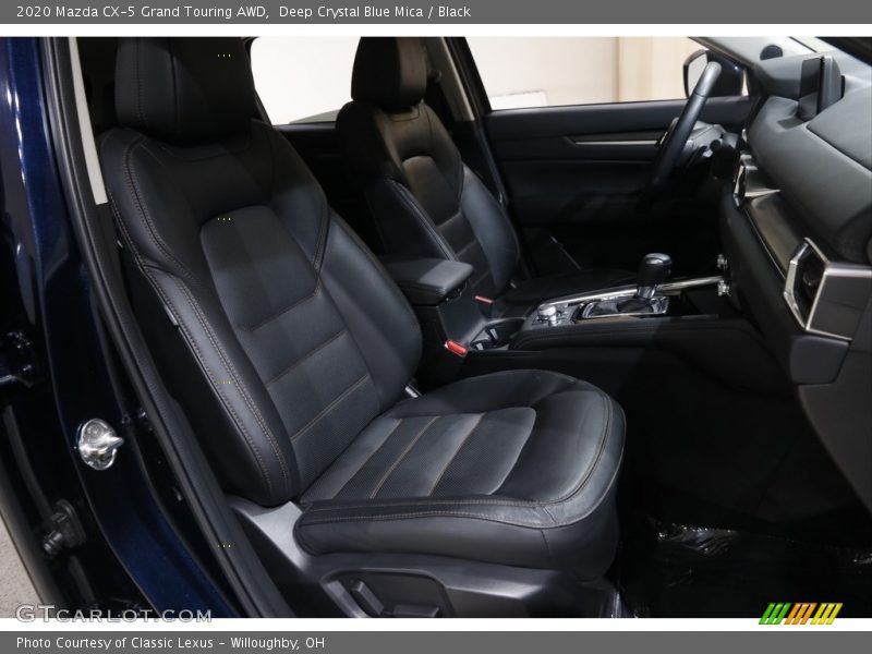 Deep Crystal Blue Mica / Black 2020 Mazda CX-5 Grand Touring AWD