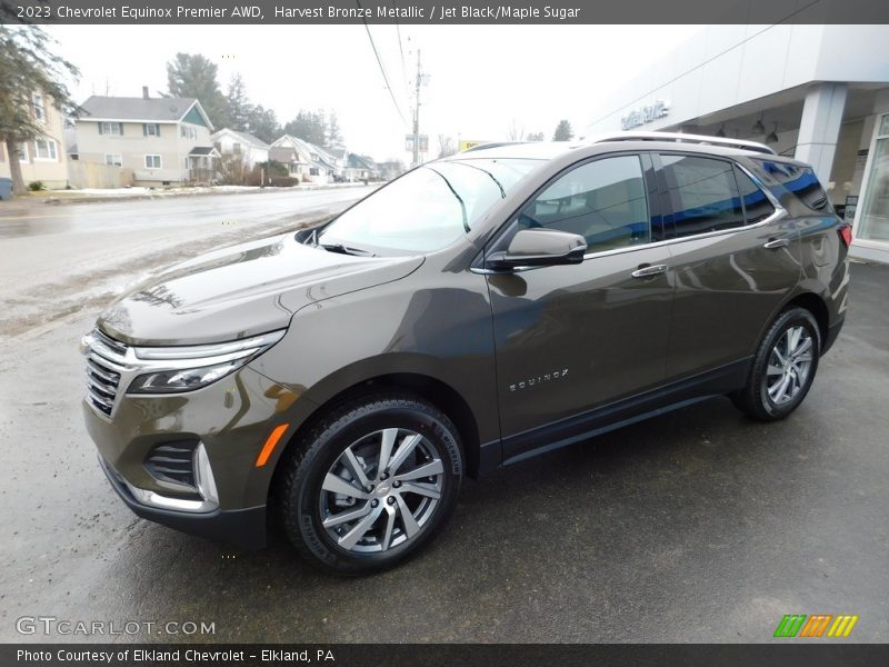 Harvest Bronze Metallic / Jet Black/Maple Sugar 2023 Chevrolet Equinox Premier AWD