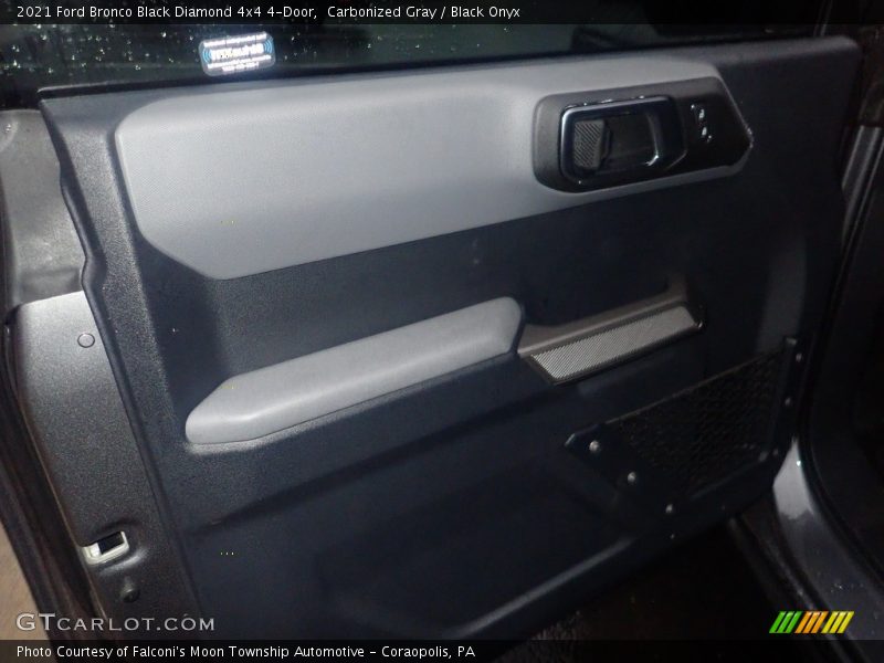 Carbonized Gray / Black Onyx 2021 Ford Bronco Black Diamond 4x4 4-Door