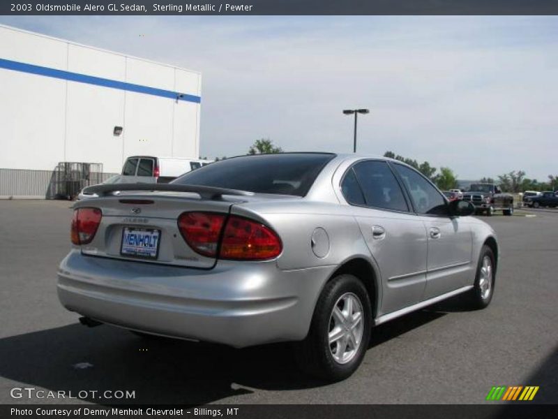 Sterling Metallic / Pewter 2003 Oldsmobile Alero GL Sedan