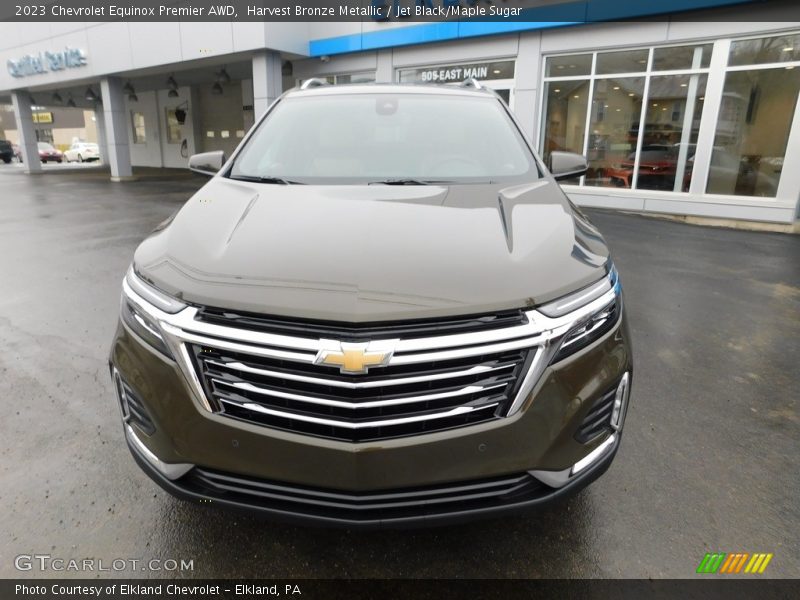 Harvest Bronze Metallic / Jet Black/Maple Sugar 2023 Chevrolet Equinox Premier AWD