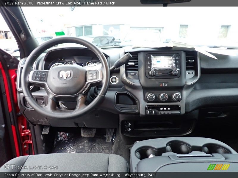 Flame Red / Black 2022 Ram 3500 Tradesman Crew Cab 4x4