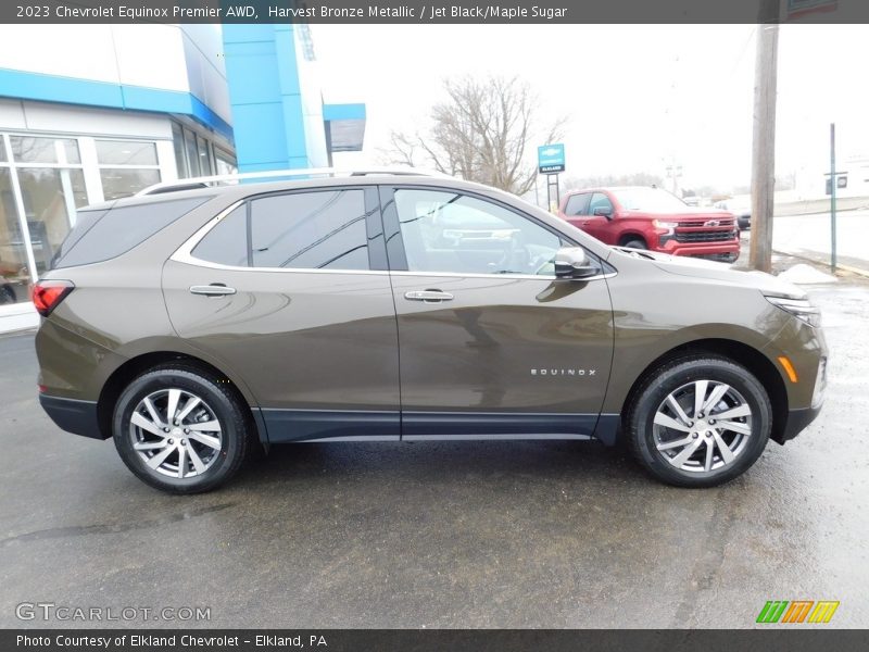 Harvest Bronze Metallic / Jet Black/Maple Sugar 2023 Chevrolet Equinox Premier AWD